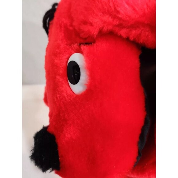 Vtg Clifford The Big Red Dog Hand Puppet Plush Norman Bridwell Merry Makers 95' - Picture 11 of 15